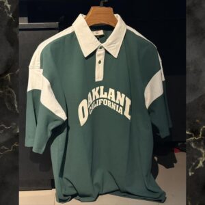 Men's Oakland Contrast Polo - Green