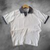 Men's Buttonless Polo T-Shirt - White