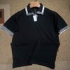 Classic Buttonless polo t-shirt - Black